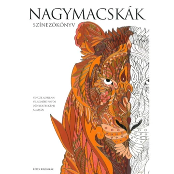 Nagymacskák színezőkönyv - Vincze Adrienn