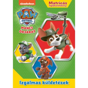 Mancs őrjárat - Izgalmas küldetések - Matricás foglalkoztatókönyv