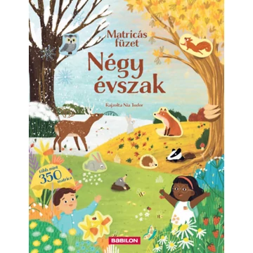 Négy évszak - Matricás füzet - Hannah Joli