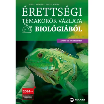 Érettségi témakörök vázlata biológiából - közép- és emelt szinten - A 2024-től alkalmazott érettségi követelményrendszer alapján - Juhász Katalin