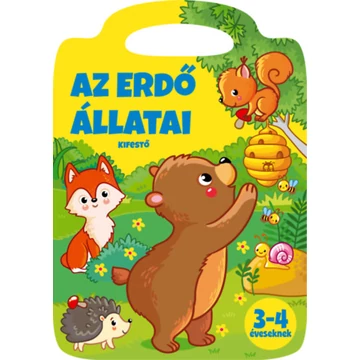 Az erdő állatai - Kifestő
