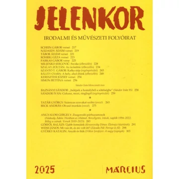 Jelenkor - Irodalmi és művészeti folyóirat - 2025. március