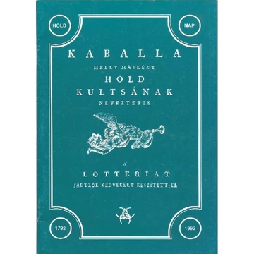 Kaballa - A lottériát játszók kedvére - Reprint kiadás