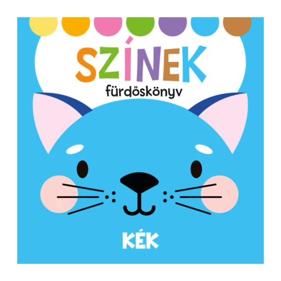 Színek fürdőskönyv - Kék