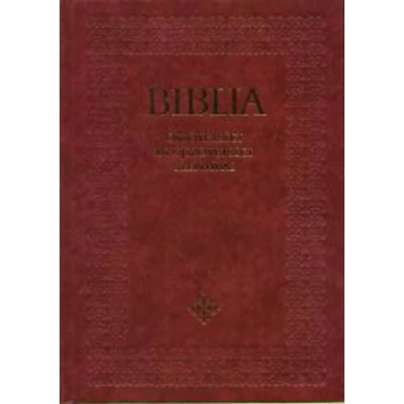 Biblia - Ószövetségi és Újszövetségi Szentírás - Családi Biblia - bordó