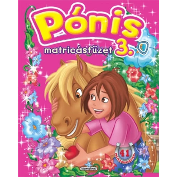 Pónis matricásfüzet 3. - 41 matricával