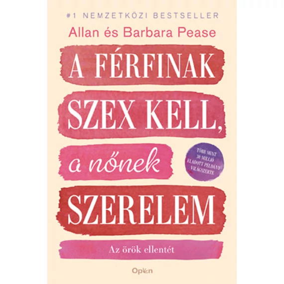 A férfinak szex kell, a nőnek szerelem - Az örök ellentét - Barbara Pease