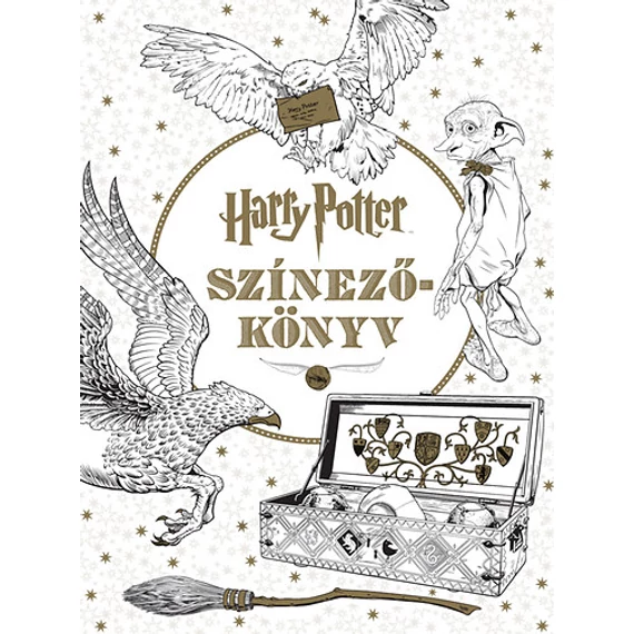 Harry Potter színezőkönyv