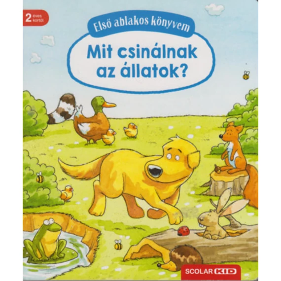 Első ablakos könyvem - Mit csinálnak az állatok? - Susanne Gernhäuser