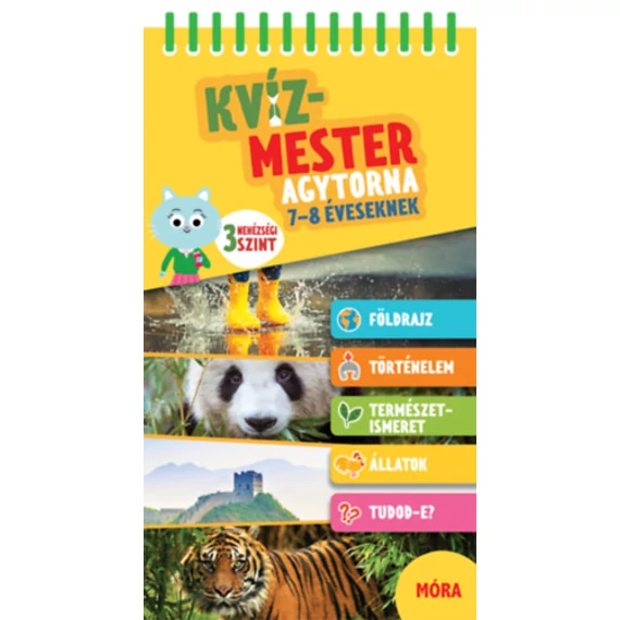 Kvízmester - Agytorna 7-8 éveseknek - homokórával