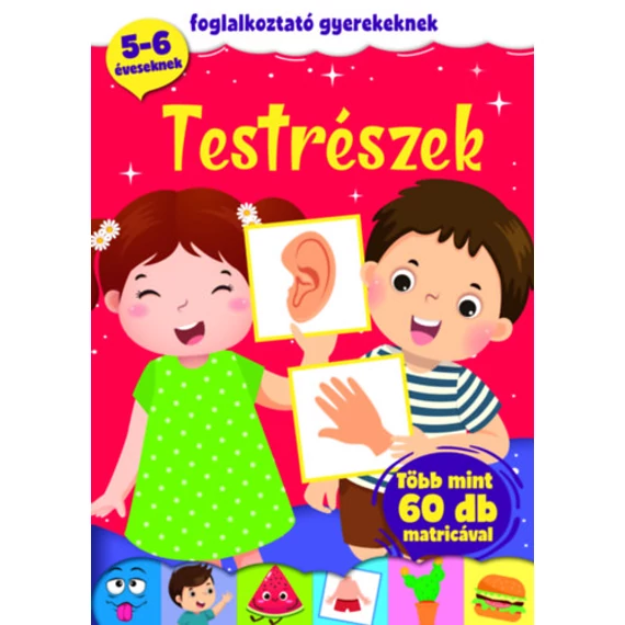 Testrészek - Foglalkoztató gyerekeknek