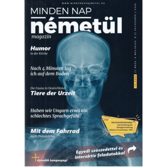 Minden Nap Németül - 2024. augusztus - 8. évfolyam 4. szám