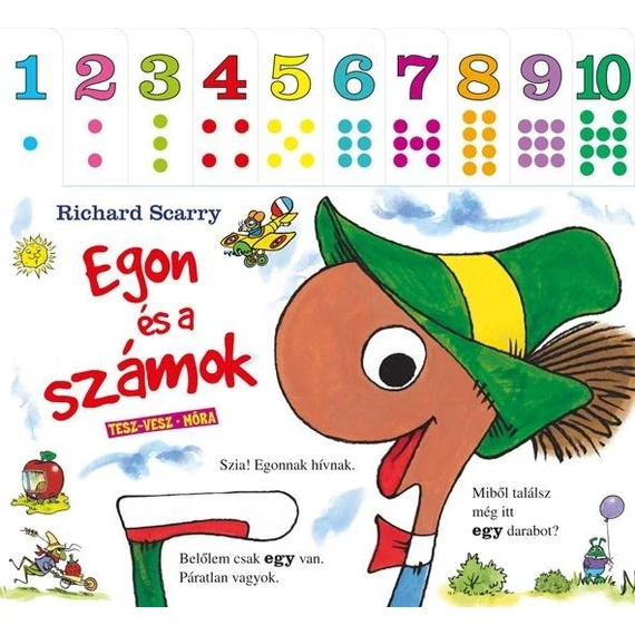 Egon és a számok - Richard Scarry