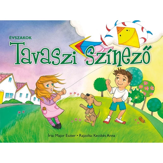 Évszakok - Tavaszi színező - Major Eszter