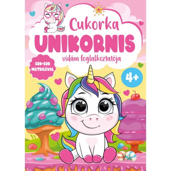 Cukorka unikornis vidám foglalkoztatója - Duzs Mária