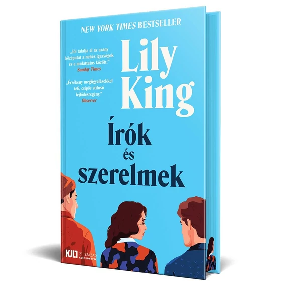 Írók és szerelmek - élfestett kiadás - Lily King