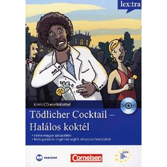 Tödlicher Ccocktail – Halálos Koktél Krimi nyelvtanulóknak CD-melléklettel - Volker Borbein