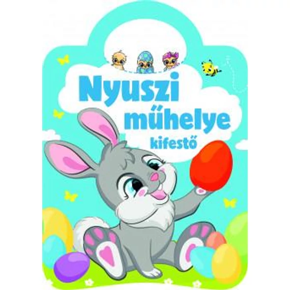 Nyuszi műhelye kifestő