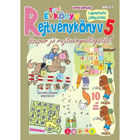 Tapsi Rejtvénykönyv 5. - LAPU Bt.